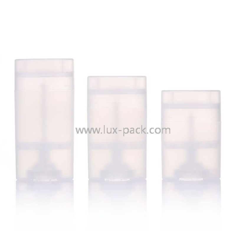 PP-Schraubentyp 35g 50g 75g Deodorant Stick Behälter für die Körperpflege verwendet