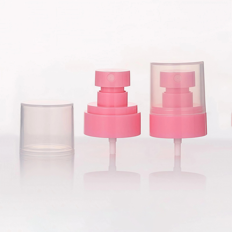 24mm Halb-Abdeckung Kunststoff-Sprühpumpe Weißer Nebel mit transparentem Deckel Großer Deckel für Flüssigkeitsanwendung