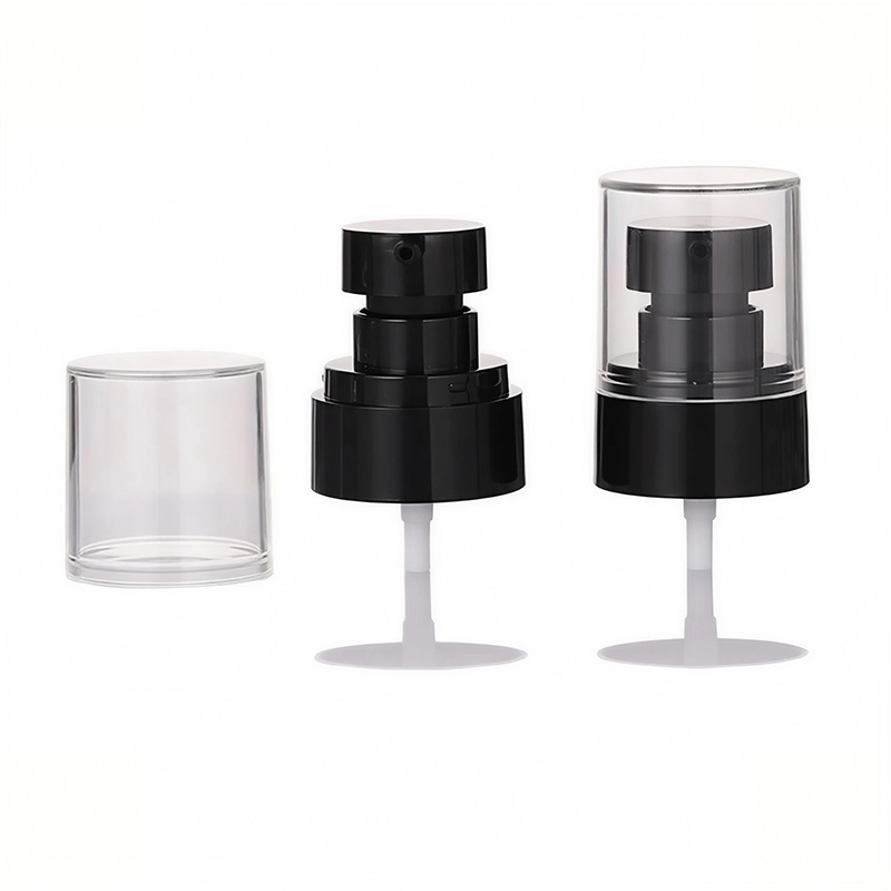 Großhandel 24/410 Creme Pump Lotion Pump Außendurchmesser 37 mm mit AS Clear Cap