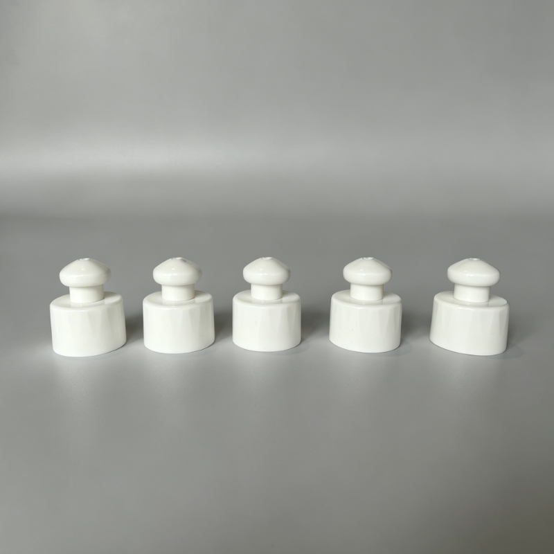 28mm Push Pull Plastik-Sportkappe für Flaschen