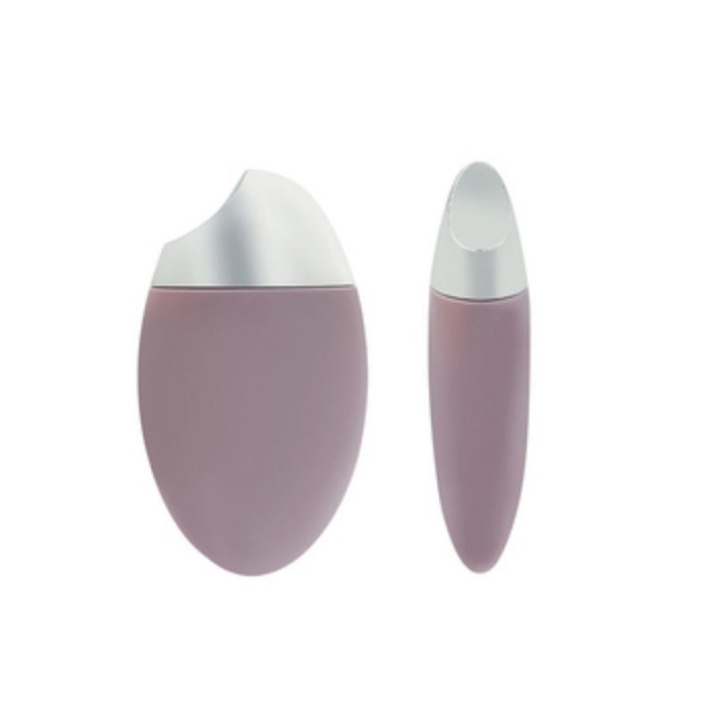 Schöne rosa Ei-förmige PET-Flasche 50 ml Sonnenschutzserum Reisegroß Verpackung