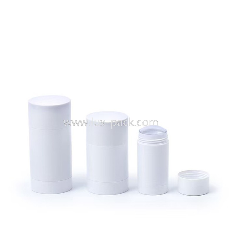 15g 30g 50g 75g PP Kunststoff Twist Up Deodorant Stick Behälter Nachfüllbar Sonnencreme Stick Tube Kosmetische Verpackung für Körperbalsam