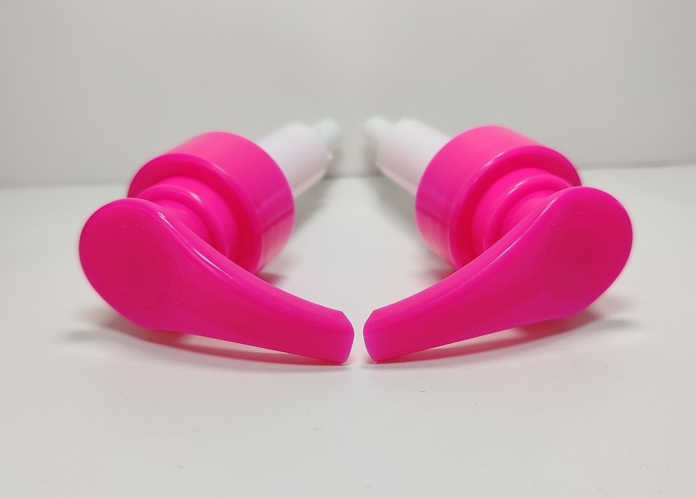 24/28MM Plastiklotionspumpe Anpassung unterstützt verschiedene Farben mit Schraubverschluss für Lotion