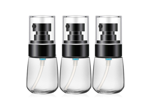 Transparentes 30ml kosmetisches PETG füllt flüssige Schaum-SahnePumpflasche ab