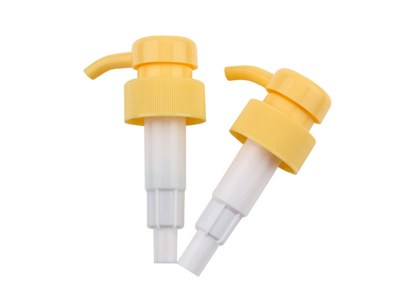 Gelbe Lotions-Zufuhr-Pumpen-flüssiger Shampoo-Lotions-Pumpen-Ersatz